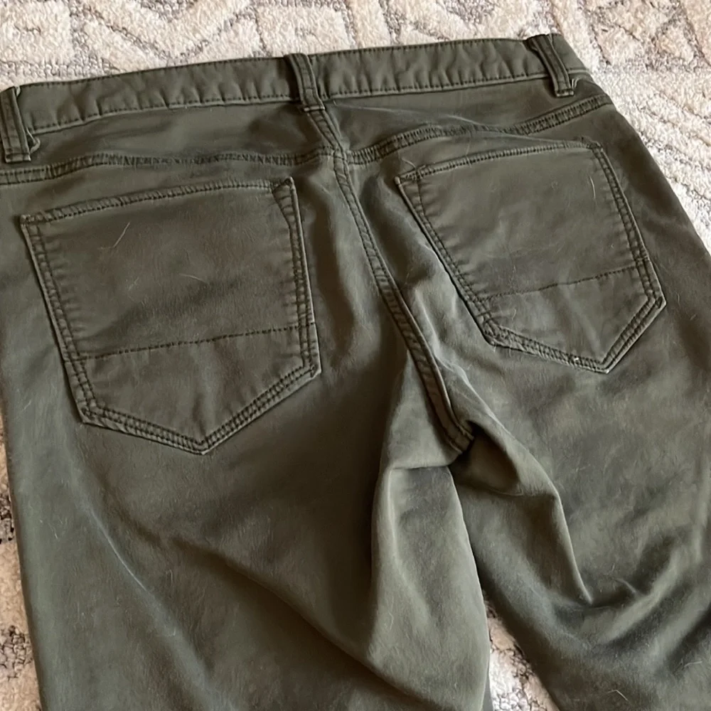 Banana Republic Olive Green Travel Jean